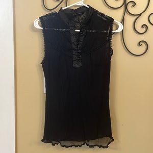 twenty one Black Lace Blouse - Size M